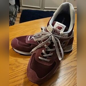 NB New Balance Classic 574 Encap Mens Size 13 Burgundy & Gray Dad Shoes Sneakers
